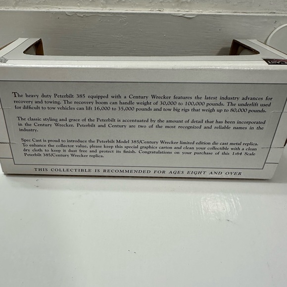 First Gear 1:50 Scale Kenworth T880 with Century 1060 Rotator Wrecker die-cast m - Picture 6 of 9